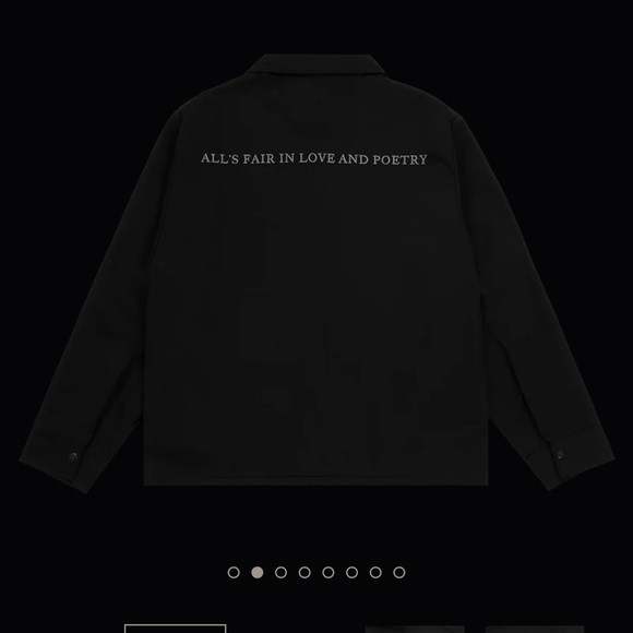 NWT Taylor Swift TTPD Jacket and Patches L - Picture 8 of 11